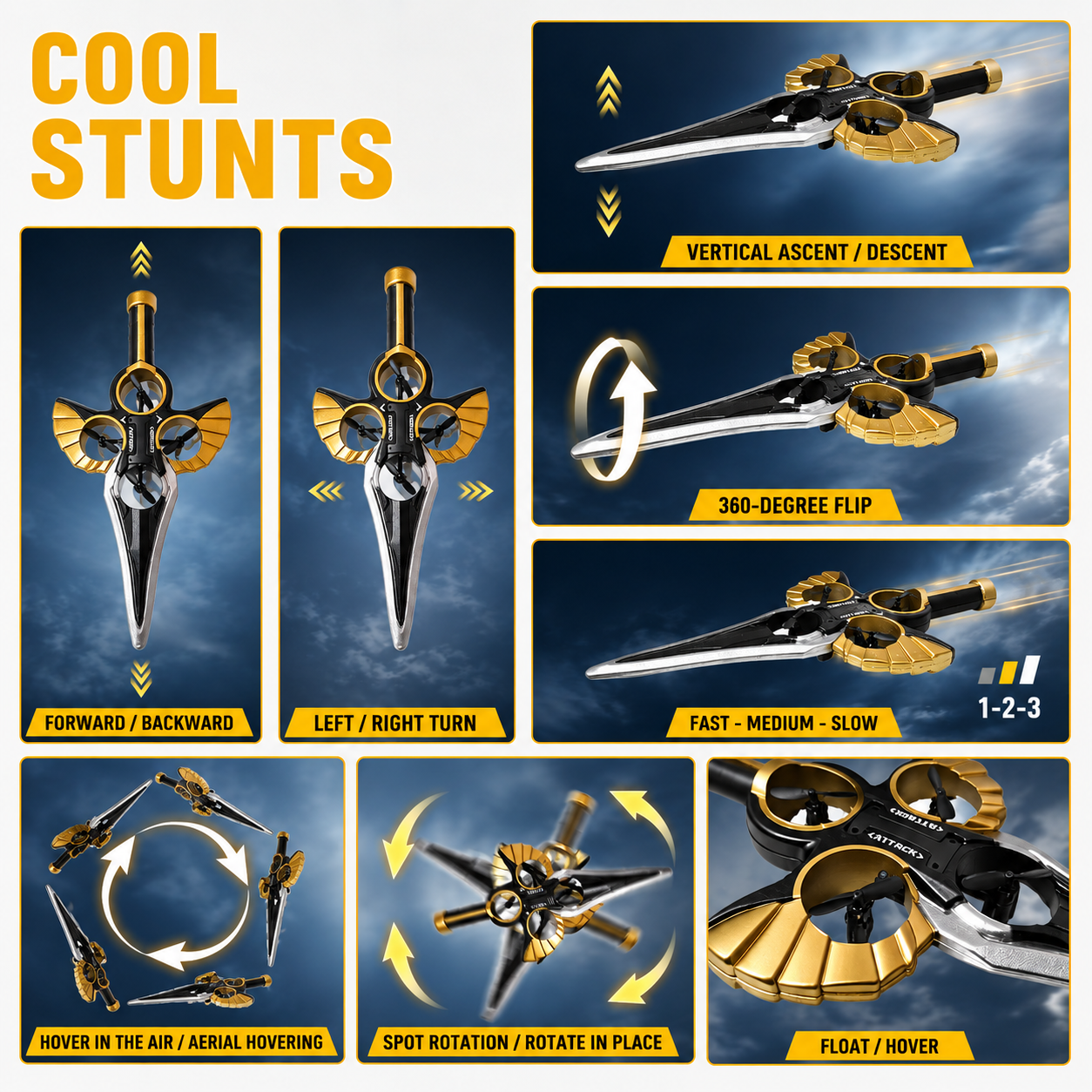 FlyingSword™ Saucer Blade